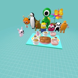 bunny tea party