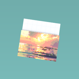 Blury sunset