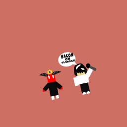 Bacon or slender meme with endy