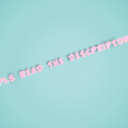 Read the desk pls...