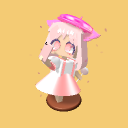 All pink preppy paris girl