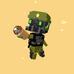 Coffe army boy