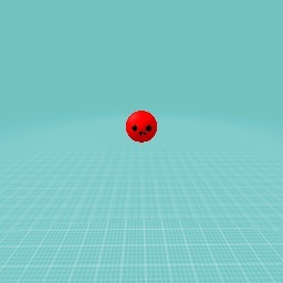 Cute happy face ( red)