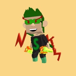 Fire snake with blasters