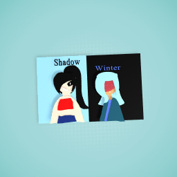 Winter and shadow!