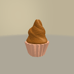 Decorate this chocolate cupcake