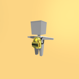 The golden backpack