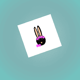 Basil the bunny (my second flat shape model!)