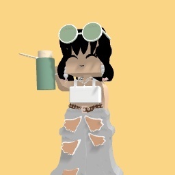 Zoey as a normal girl