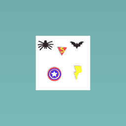 Superheros logos