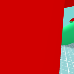 It is green and purple