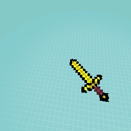 Broken Minecraft sword