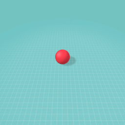 Red target ball