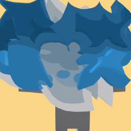 Some wired hair
