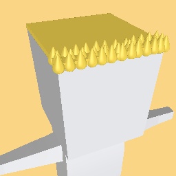 Spiky hair