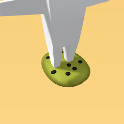 Dirty Cookie because you are standing on it LOL