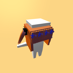 Cute green hair with 1 ponytail