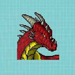 Dragon Pixel Art 20 Coin