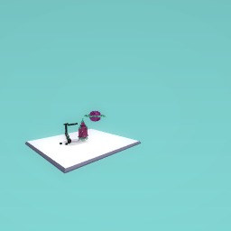 Rocket going to space