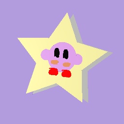 lol i tryed drawing Kirby QwQ