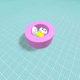 Easter basket /w chocolate