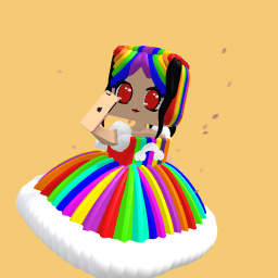 Remade rainbow girl