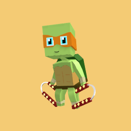 Mikey the ninja turtle