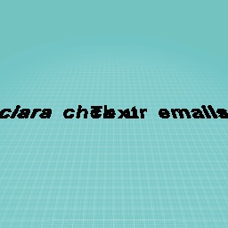 ciara check ur emails