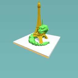 Eiffel tower destruction