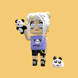 The panda girl