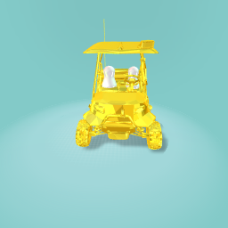 24k gold golf cart