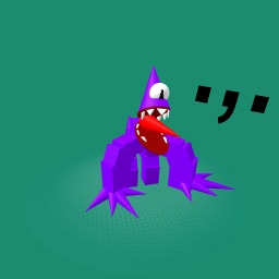 weird monster i made