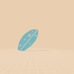 A hawaiin surf board