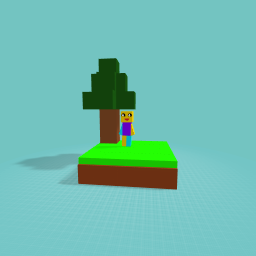 Cute character happy