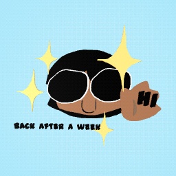 I'm back after a week