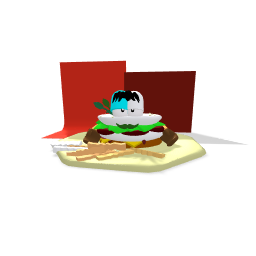 Sinister Mr hamburger