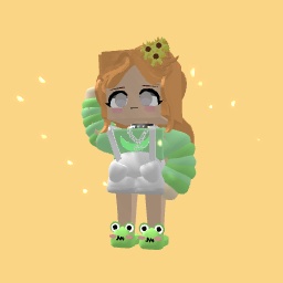 Frog girl
