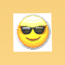 Cool smiley emoji
