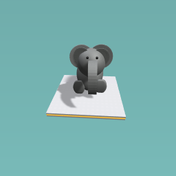 Big baby elephant