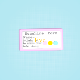 Sunshine Form