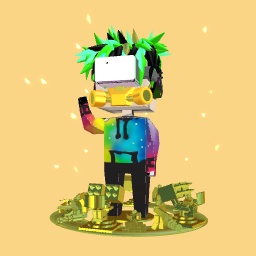 Me wearing a VR headset