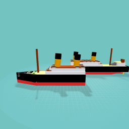 rms Titanic split toy