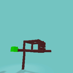 Work in progress treehouse and log house