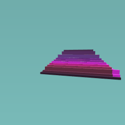 Purple/pink pyramid