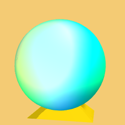 Big blue ball