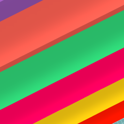 rainbow stairs