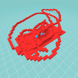 Oof red ghost from pacman