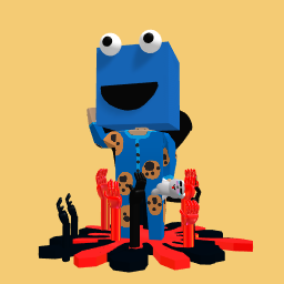 Possed cookie monster