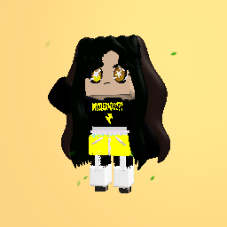 Aesthetic gold, black, and white outfit for GoblinMoose12