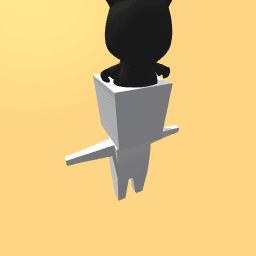 black bunny hat